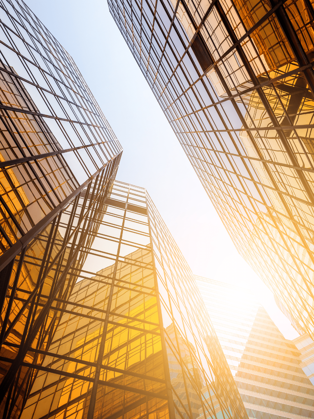 Urban city skyline for corporate development